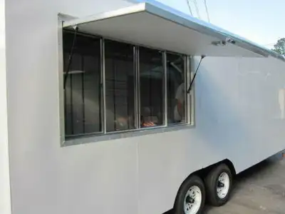 New Concession Trailer - SERVING WINDOW -  40  X 64 - BRAND NEW - FREE SHIPPING