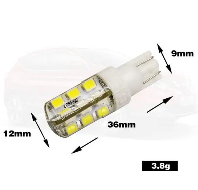CAR LED A015 -T10 - LED (4PACK) Red, White, Blue and Green in Other Parts & Accessories - Image 2