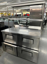 USED 48 True Refrigerated Work Table FOR01655