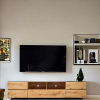 Millwood Pines Modern Tv Stand For 80''