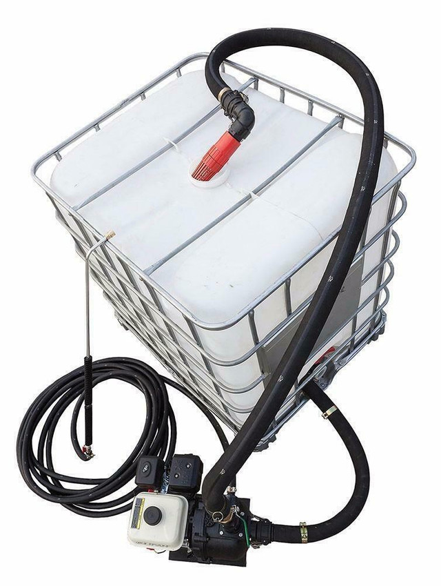 NEW ASPHALT DRIVEWAY SEALING SPRAYER SPRAY UNIT Hooks up to 275 Gallon Tote Buy NEW for price of used Parking lot in Other Business & Industrial in Ontario - Image 2