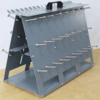 Tool Storage Rank DIY Garage Power Tool Organizer Metal Tool Shelf with 18 magnetic strip #005827