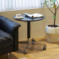 Ebern Designs 32.20" Movable Adjustable Coffee Table 360 Swivel