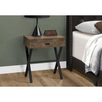 17 Stories Lytell Floor Shelf End Table with Storage