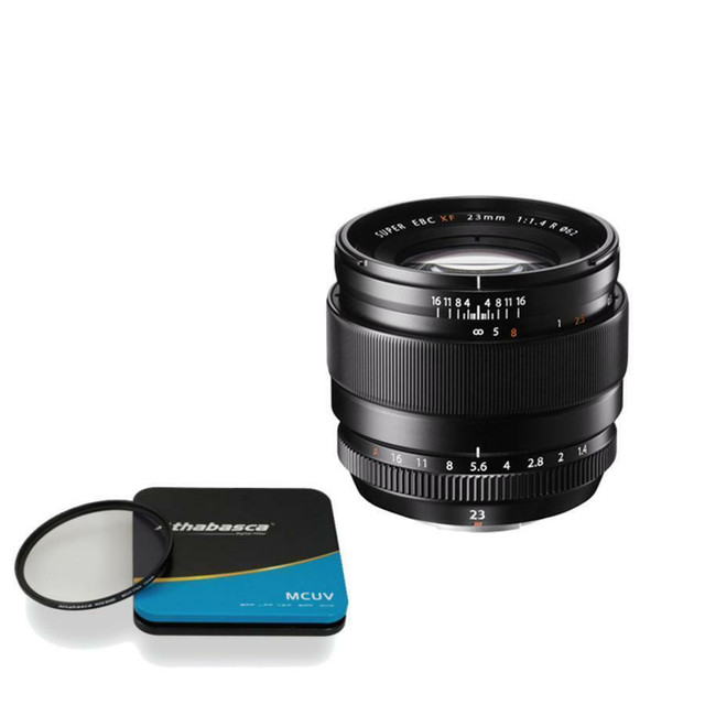 Fujifilm XF 23mm f1.4  - CLEARANCE BUNDLE $900+tax - Fujinon Lens XF23mm F1.4 + Polarizing FILTER + 128GB SDXC in Cameras & Camcorders