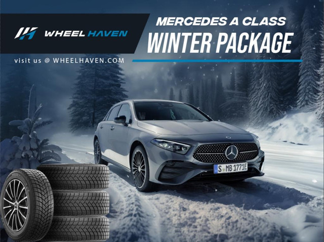 Merecedes Benz A220 / A250 / 43 AMG - Winter Tire + Wheel Package 2023 - WHEEL HAVEN in Tires & Rims