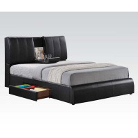 Hokku Designs Glendon Upholstered Storage Bed