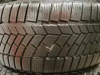(ZH487) 1 Pneu Hiver - 1 Winter Tire 225-50-18 Continental Run Flat 7/32