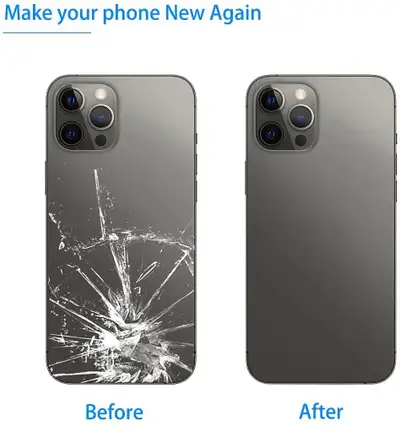 iPhone 13 14 15 plus PRO MAX Mini broken cracked back glass repair FAST **