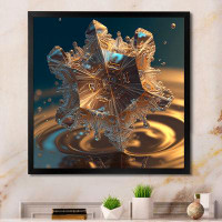 Design Art Harmony Water Crystal V Harmony Water Crystal V - Picture Frame Print