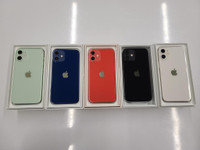 iPhone 12 64GB 128GB 256GB  CANADIAN MODELS NEW CONDITION WITH ACCESSORIES 1 Year WARRANTY INCLU