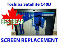Screen Replacment for Toshiba Satellite C40D Series Laptop