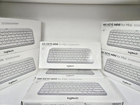 Logitech MX Keys Mini Bluetooth Backlit Ergonomic Keyboard for Mac - Pale Grey - English @MAAS_WIRELESS