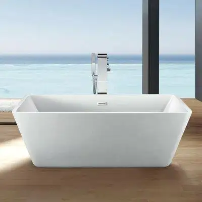 Crafted from the highest quality materials their contemporary acrylic tubs are made to last. Durable...