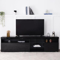 Ivy Bronx TV Stands for TVs up to 80'', LED Light Entertainment Centre