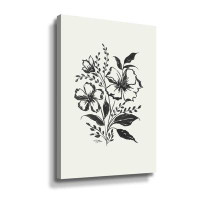 Red Barrel Studio Josephine Floral Gallery Wrapped Canvas