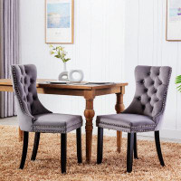 House of Hampton Jamahl Tufted Upholstered Back Parsons Chair Dining Chair