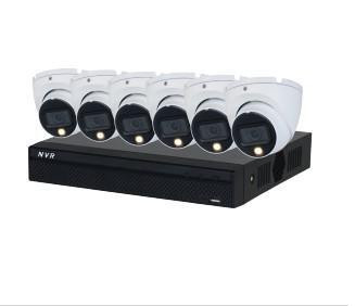 Dahua OEM ENS 4MP 24x7 Full-color NETWORK SECURITY SYSTEM, KIT8264FC in Security Systems