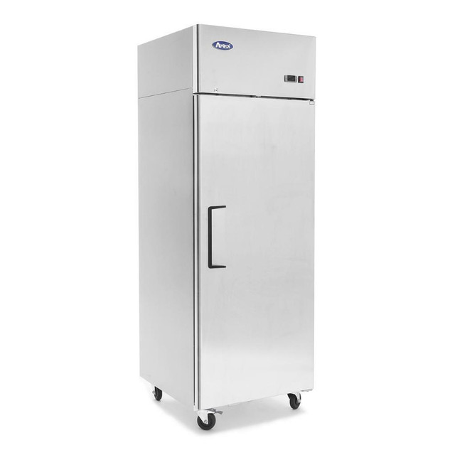 Atosa MBF8001GR 29 Inch Reach In Freezer – 1 Door – Top Mount Compressor Stainless steel exterior &amp; interior in Other Business & Industrial in Ontario