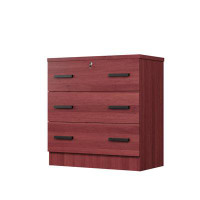 Winston Porter 3 Drawer Chest With Lock