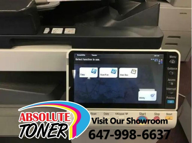 Konica Minolta Bizhub C224 C224e Color Copier Printer Scanner Photocopier Copy Machine LEASE BUY colour Copiers Printers in Other Business & Industrial in Ontario