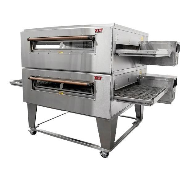 32 XLT Double Deck Conveyor Natural Gas Pizza Oven XLT-3240-2 in Industrial Kitchen Supplies