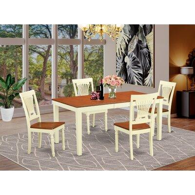 Charlton Home Soper Solid Wood Dining Set in Dining Tables & Sets