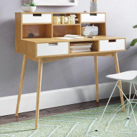 Langley Street Phoebe Desk with Hutch