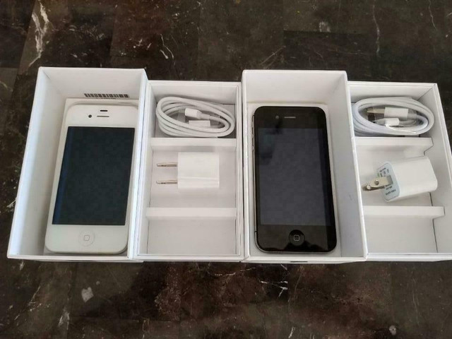 iPhone 4S 8GB 16GB CANADIAN MODELS NEW CONDITION With New Accessories Unlocked 1 Year WARRANTY!!! in Cell Phones in Edmonton Area - Image 2