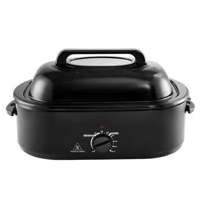 Electric Roaster Oven:20QT electric roaster oven is your go-to appliance for roasting a browned turk...