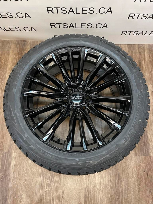 275/50/22 Bridgestone Winter tires rims GMC Chevy Ram 1500 22 inch - CANADA WIDE SHIPPING in Tires & Rims - Image 3