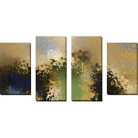 Picture Perfect International "Purified" by Mark Lawrence 4 Piece Painting Print on Wrapped Canvas Set