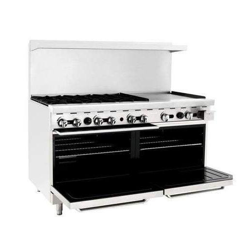 Omega 6 Burners with 24 Griddle Stove Top Range in Other Business & Industrial - Image 2