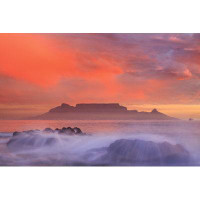 Millwood Pines Table Mountain by - Wrapped Canvas Photograph