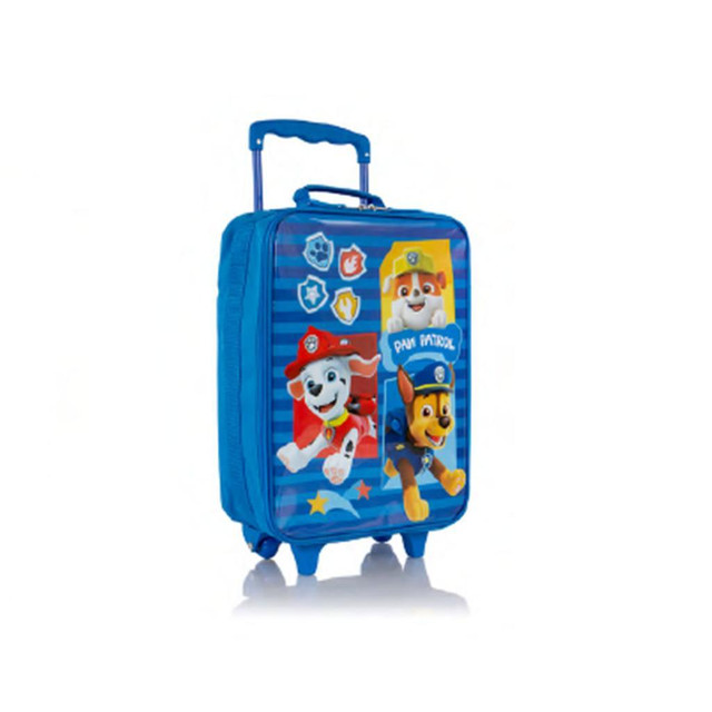 Paw Patrol Softside Luggage - 17 Rolling Suitcase Travel Trolley for Kids in Other
