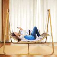 Hokku Designs Hammock Swing Chair With Stand For Indoor