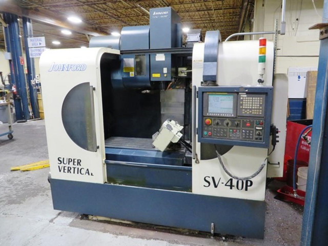 Johnford Sv-40p Vertical Machining Center With 4th Axis in Other Business & Industrial - Image 4