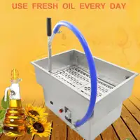 NEW Kitchen Mobile Commercial Oil Filter System 40L Fryer Oil Filter Machine