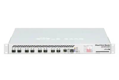 CCR1072-1G-8S+ now has eight SFP+ ports for 10G interface support. 1U rackmount case 72 core Tilera...