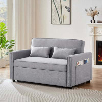 Ebern Designs Avayla 54" Upholstered Sleeper Sofa