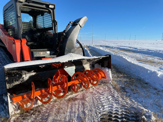 Blow Winter Away with a Powerful Snow Blower for Skid Steer! in Heavy Equipment Parts & Accessories - Image 2