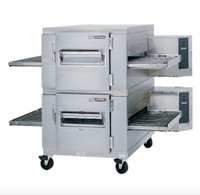 Lincoln 1400-2G Impinger I 1400 Series  Double Conveyor Radiant Oven Package with 40 Long Baking Chamber - 240,000 BTU