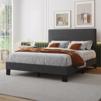 Latitude Run® Breeyana Queen Upholstered Platform Bed