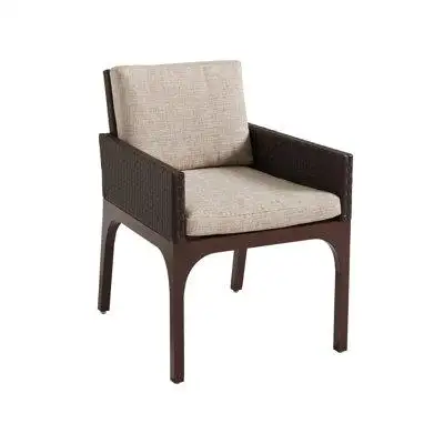 Tommy Bahama Outdoor Abaco Patio Dining Armchair with Cushion