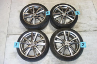 JDM Lexus Rims Wheels Tires Mags 18x8.5 +50 5x114.3 OEM Japan
