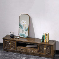 RARLON Carved archaize storage TV cabinet in living room