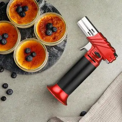 Bring Home Furniture BBQ Torch Handheld Butane Torch For Welding, Cooking, Barbecue, Baking