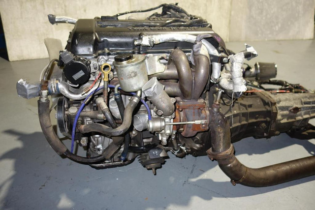 JDM NISSAN 180SX ENGINE 240SX SILVIA SR20DET S13 ENGINE SR20 GREDDY TURBO ENGINE 5SPEED TRANSMISSION in Engine & Engine Parts - Image 3