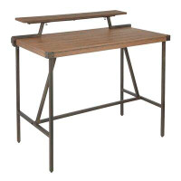 17 Stories Griggs Solid Wood Standing Desk