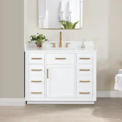 Willa Arlo™ Interiors Tazewell 42" Single Bathroom Vanity Set
